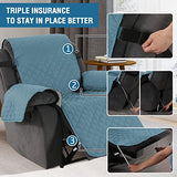 PrimeBeau Reversible Quilted Recliner Covers