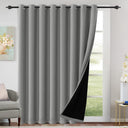 H.Versailtex Blackout Curtains for Bedroom with Black Liner 1 Panel