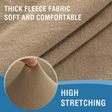 PrimeBeau 2023 Version Loveseat Cover 1-Piece Stretch Couch Covers for 2 Cushion Couch Sofa Cover Spandex Non Slip Soft Form Fit Furniture Protector with Elastic Bottom