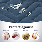 PrimeBeau New Diamond Quilted Recliner Covers Water Resistant  Protector
