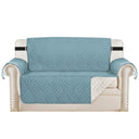 H.Versailtex Reversible Furniture Protector Anti-Slip Water Resistant 2" Elastic Straps Couch Covers