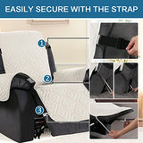 PrimeBeau New Diamond Quilted Recliner Covers Water Resistant  Protector