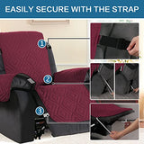 PrimeBeau New Diamond Quilted Recliner Covers Water Resistant  Protector