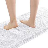 PrimeBeau Bathroom Rug Tufted Bath Mat Non Slip Area Rug,Extra Soft Absorbent Shaggy Kitchen Rug Microfiber Fast Dry- 1 Piece