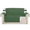 PrimeBeau Reversible Loveseat Cover Furniture Protector Anti-Slip Water Resistant 2 Inch Wide Elastic Straps Couch Covers