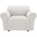 PrimeBeau 2023 Version Armchair Cover 1-Piece Stretch Couch Covers for 1 Cushion Couch Sofa Cover Spandex Non Slip Soft Form Fit Furniture Protector with Elastic Bottom