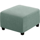 H.Versailtex  Stretch High Spandex Jacquard Ottoman Covers Fit with Elastic Bottom