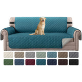 H.Versailtex Reversible Sofa Covers Water Repellent Chair Slipcover for Dogs Pets Furniture Protector