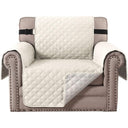H.Versailtex Reversible Sofa Covers Water Repellent Chair Slipcover for Dogs Pets Furniture Protector