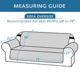 PrimeBeau Water Repellent Sofa Slipcover for Dogs Couch Protector Reversible Sofa Slipcover, Furniture Protector for Pets(1 Piece)