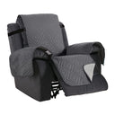 H.Versailtex Reversible Furniture Protector Anti-Slip Water Resistant 2" Elastic Straps Couch Covers