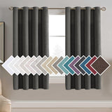 H.Versailtex 1 Panel Linen Blackout Thermal Insulated Grommet Curtain