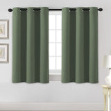PrimeBeau Essential Blackout Thermal Insulated Curtain Drapes Set of 2 panels, 42 Series