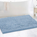 PrimeBeau Luxury Chenille U Shaped Bathroom Rug -Absorbent,Washable,Dry Fast Area Carpet Mats 1 Piece