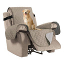 PrimeBeau Reversible Quilted Recliner Covers