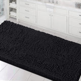 PrimeBeau Luxury Chenille U Shaped Bathroom Rug -Absorbent,Washable,Dry Fast Area Carpet Mats 1 Piece