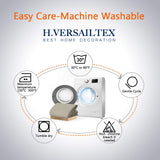 H.VERSAILTEX Reversible Quilted Recliner Covers Recliner Chair Cover Water Resistant Furniture Protector Washable Couch Cover with Elastic Straps for Kids, Pets (Recliner, Khaki/Beige)