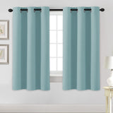 PrimeBeau Essential Blackout Thermal Insulated Curtain Drapes Set of 2 panels, 42 Series