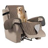 PrimeBeau Reversible Quilted Recliner Covers
