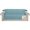 H.Versailtex Reversible Furniture Protector Anti-Slip Water Resistant 2" Elastic Straps Couch Covers
