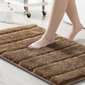 PrimeBeau Bathroom Rugs Thick Velvet Bath Mat - Super Soft, Absorbent, Non-Slip, Washable, 1 Piece
