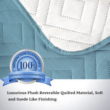 PrimeBeau New Diamond Quilted Recliner Covers Water Resistant  Protector