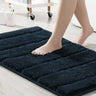 PrimeBeau Bathroom Rugs Thick Velvet Bath Mat - Super Soft, Absorbent, Non-Slip, Washable, 1 Piece