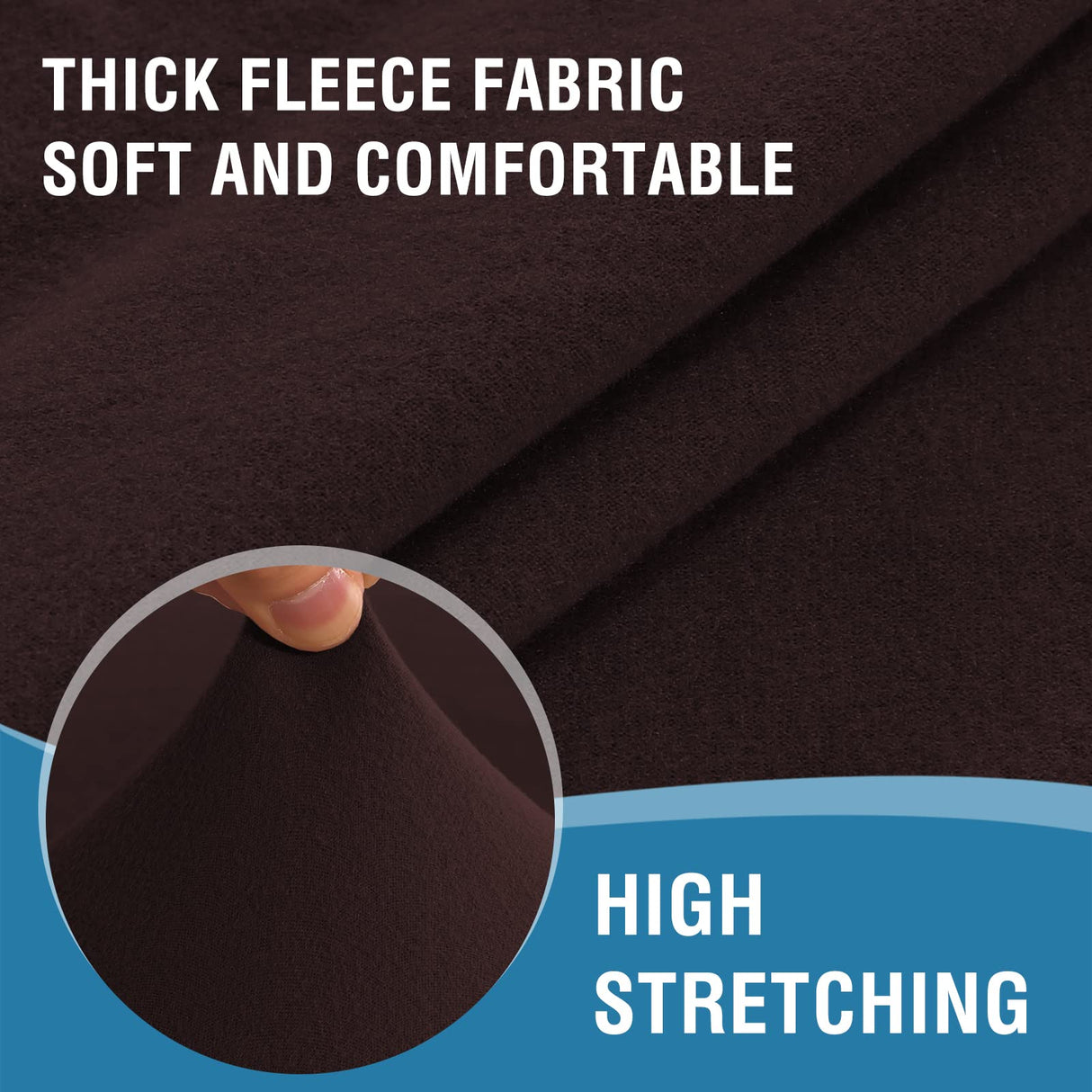 PrimeBeau 2 Pieces T Cushion Sofa Slipcovers Couch Cover for 1 Cushion Couch Non Slip Super Stretch Soft Washable Furniture Protector with 1 Individual T Cushion Cover
