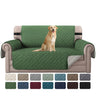 PrimeBeau Loveseat Slipcover Reversible Loveseat Cover Seat , Water Resistant Couch Cover with Elastic Strap Quilted Furniture Protector for Pets(Loveseat & Oversize Loveseat)