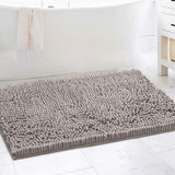 Bathroom Rugs Bath Mats for Bathroom Non Slip Luxury Chenille Bathroom Runner Rug Extra Soft