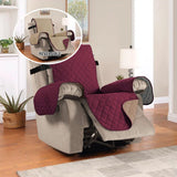 PrimeBeau Reversible Quilted Recliner Covers