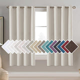 H.Versailtex 1 Panel Linen Blackout Thermal Insulated Grommet Curtain