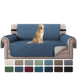 PrimeBeau Loveseat Slipcover Reversible Loveseat Cover Seat , Water Resistant Couch Cover with Elastic Strap Quilted Furniture Protector for Pets(Loveseat & Oversize Loveseat)