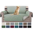 H.Versailtex Reversible Sofa Covers Water Repellent Chair Slipcover for Dogs Pets Furniture Protector