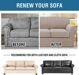 H.VERSAILTEX Stretch Sofa Covers for Cushion Couch Covers for Living Furniture Slipcovers (Base Cover Plus Seat Cushion Covers) Feature Upgraded Thicker Jacquard Fabric