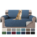 H.Versailtex Reversible Sofa Covers Water Repellent Chair Slipcover for Dogs Pets Furniture Protector