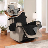 PrimeBeau Reversible Quilted Recliner Covers