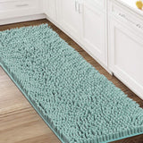 PrimeBeau Luxury Chenille U Shaped Bathroom Rug -Absorbent,Washable,Dry Fast Area Carpet Mats 1 Piece