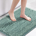 H.Versailtex 1 Piece Bath Mat Non Slip Chenille Bath Mats for Bathroom