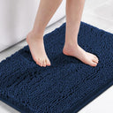 H.Versailtex 1 Piece Bath Mat Non Slip Chenille Bath Mats for Bathroom