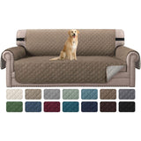 H.Versailtex Reversible Sofa Covers Water Repellent Chair Slipcover for Dogs Pets Furniture Protector