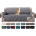 H.Versailtex Reversible Sofa Covers Water Repellent Chair Slipcover for Dogs Pets Furniture Protector