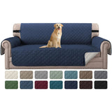 H.Versailtex Reversible Sofa Covers Water Repellent Chair Slipcover for Dogs Pets Furniture Protector