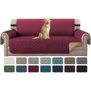H.Versailtex Reversible Sofa Covers Water Repellent Chair Slipcover for Dogs Pets Furniture Protector