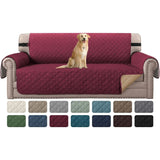 H.Versailtex Reversible Sofa Covers Water Repellent Chair Slipcover for Dogs Pets Furniture Protector