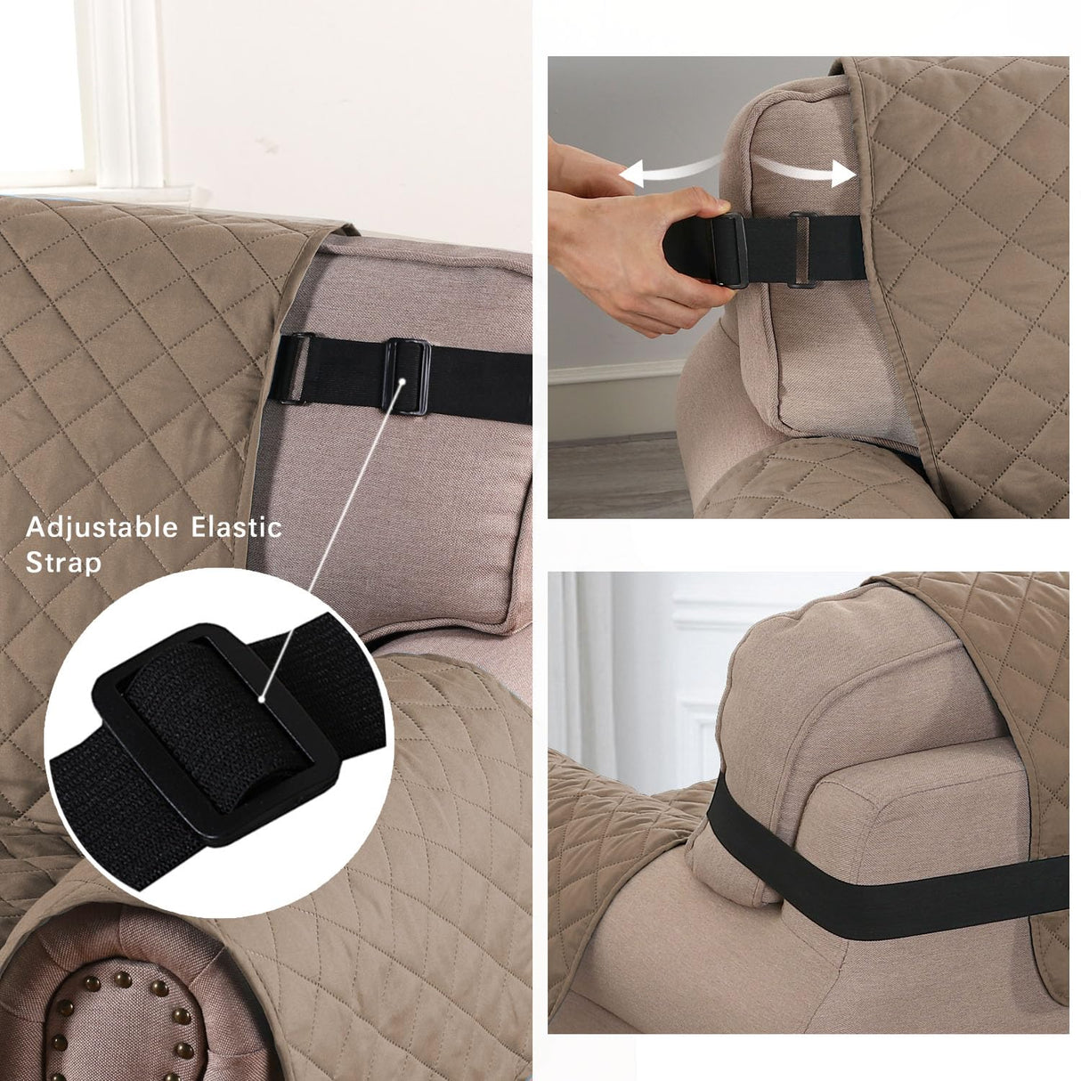 PrimeBeau Water Repellent Sofa Slipcover for Dogs Couch Protector Reversible Sofa Slipcover, Furniture Protector for Pets(1 Piece)