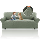 PrimeBeau Wind Bell Pattern Jacquard 1 Piece Stretch Sofa Covers Furniture Protector