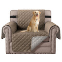 H.Versailtex Reversible Sofa Covers Water Repellent Chair Slipcover for Dogs Pets Furniture Protector