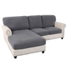 PrimeBeau 2024 New Sectional Couch Covers 6 Pieces Stretch Sofa Cover for Sectional Sofa Set Separate L Shaped Couch Cover for Both Left/Right Couch (Seat and Back: 1 Chaise for Loveseat)