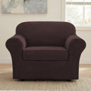 H.Versailtex Modern Velvet Plush High Stretch Sofa Slipcover with Elastic Bottom